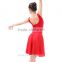 Dance Wear Wholesale Beijing Lyrical Performance Costumes Dress Sleeveless Sexy Ballet Stage Dress