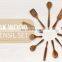 Organic Teak Wood Kitchen Utensil With Spatula Wooden Spoons For Cooking