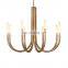 Modern Design Brass Chandelier Custom High Quality Decorative Lighting Fixtures for Luxury Villa Living Room Bedroom Aisle