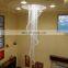 Modern Spiral Long Staircase Pendant Light Luxury Crystal Chandelier For High Ceilings
