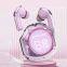 Air39 auriculares BT Transparent ENC Reducción de ruido para juegos auriculares BT con batería de larga duración BT 5.3