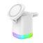 Foldable 3-In 1 Magnetic Wireless Charger Wireless Magnetic Travel Charger 3 In 1 For Iphone And Watch Earphone