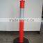 Road side traffic delineator warning post flexible road post