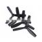 Black 2 Pair 5045 Bull Nose 3-Blade Strengthen CCW CW Propellers