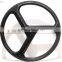 velosa carbon wheel tri spoke wheel 23*44mm clincher 700C 3-spoke carbon wheel road bike