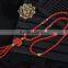 Red cinnabar bead necklace carved pendant tassel necklace 8 styles