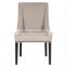 French Retro Style Tufted Wing Back Chair for Dining Room