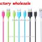 Factory Wholesales UL Certified Colorful Micro USB Cable USB Charge Wires And Cables Electrics Charger Cable 30CM