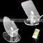 NEW ACRYLIC MOBILE PHONE CAMERA HOLDER SHOP RETAIL SHOW DISPLAY STANDS