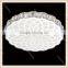 Large Luxury Modern led Ceiling Lights K9 Crystal Luminaire, Nature White Ceiling Crystal Chandelier Light for hotel