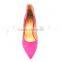 very sexy high heel lady shoes special pump with zipper