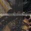 black hexagon Small Etched dot decorative window film covering
