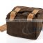 High-grade and Soft bag Canvas Material digital Sling camera bag