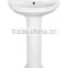 Good quality ceramic pedestal sink, wash basin