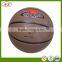 2016 high quality rubber basketball size 6 promotion basketball