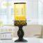 Morocco bronze candlestick vintage wrought iron glass home deco