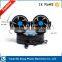 12V/24V 360 Degree Rotating Strong Wind car cooling fan with two head