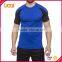 Custom Lightweight Sports T-shirt Short Sleeve Compression T-Shirt For Men