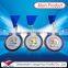 Dolphin Medal with Ribbon 3D Dolphin Medal With Color Enamel