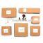 Custom made gift boxes with recycled feature