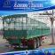 3 Axles 60ton Store House Bar Fence Truck Cargo Semi Trailer