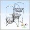 HIgh quality round black drying stone a-frame racks