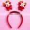 Christmas decorations, Father Christmas, Antler Headband, Christmas Headband, Reindeer Hairband, Xmas Headband,