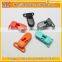 Yukai colored plastic pacifier clips for baby feeding plastic clips for webbing