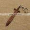 Metal Weapon Sword Pendant key ring wholesale sale