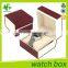 Modern luxury paper wholesale rotating watch box