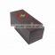 luxury printed cardbaord paper wedding wine box