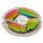 Fashion Peacock Pattern New Shiny Rhinestones Sewing Costume shoes clothes Accessory