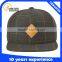 Cheap High Quality Custom 100% Wool Snapback Hat Wholesale