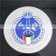 Blue Painting Metal Coin / Nickel Plated Custom Challenge Coin / Custom Engraved Silver Coin