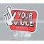 Plastic table card holders or table card holders for POP display or memo table top card holders