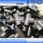 ansi b16.9 seamless carbon steel galvanized equal pipe tee