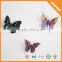 Beautiful 3d butterfly wall sticker home decoration