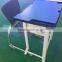 school furniture children's modern cheap school desk with bench HXZY034