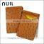 Guangzhou new arrival product custom size competitive price ostrich genuine leather money clip metal wallet