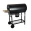 Large Barrel Outdoor Barbecue with Ash Catcher Charcoal BBQ Grill