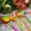 Novelty multi-pictures pencils colorful wooden HB pencil for promional