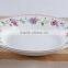 Ceramic bone china soup plate, hongshun brand names porcelain dinner set