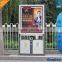 Outdoor Double side advertising display Waterproof LED Trash bin Light box Sign