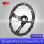 Auto Accessories Supplier in Guangzhou China Classic 3-Hole Spoke 14inch Racing Style Steering Wheels