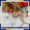 hot-selling white glass empty car perfume bottle for holiday gifts with screw cap