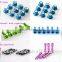 2016 Hot sell Aluminum M3 nylon insert lock nut, aluminum lock nuts