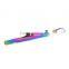 Curved Tip & Straight Tweezer Set In Rainbow Color