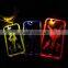 Newest Mobile Shell for iphone6 Call Flash cartoon case for iphone6 creative 9 colors-change silicone case
