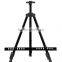 retractable palette telescopic black lightweight tripod painting easel