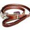 Dog Leash high-end leather chain large dog leash with collar Dog
